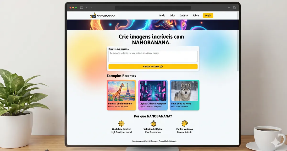 Nanobanana DL — Gerador de Imagens em Lote